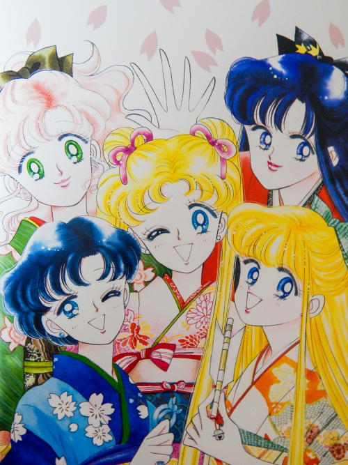 Sailor Moon Manga Team Character Design