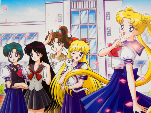 Sailor Moon Team Character Design 1993 Anime