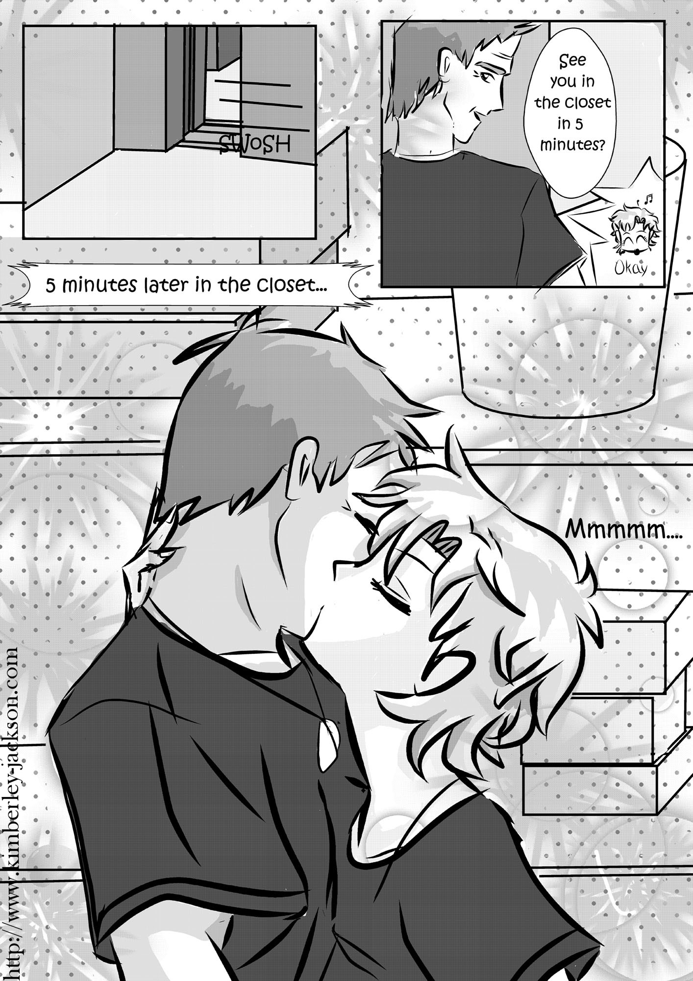 Stargate SG-1 Fun Comic #3 - Closet Interludes 2 (by Kimberley Jackson)