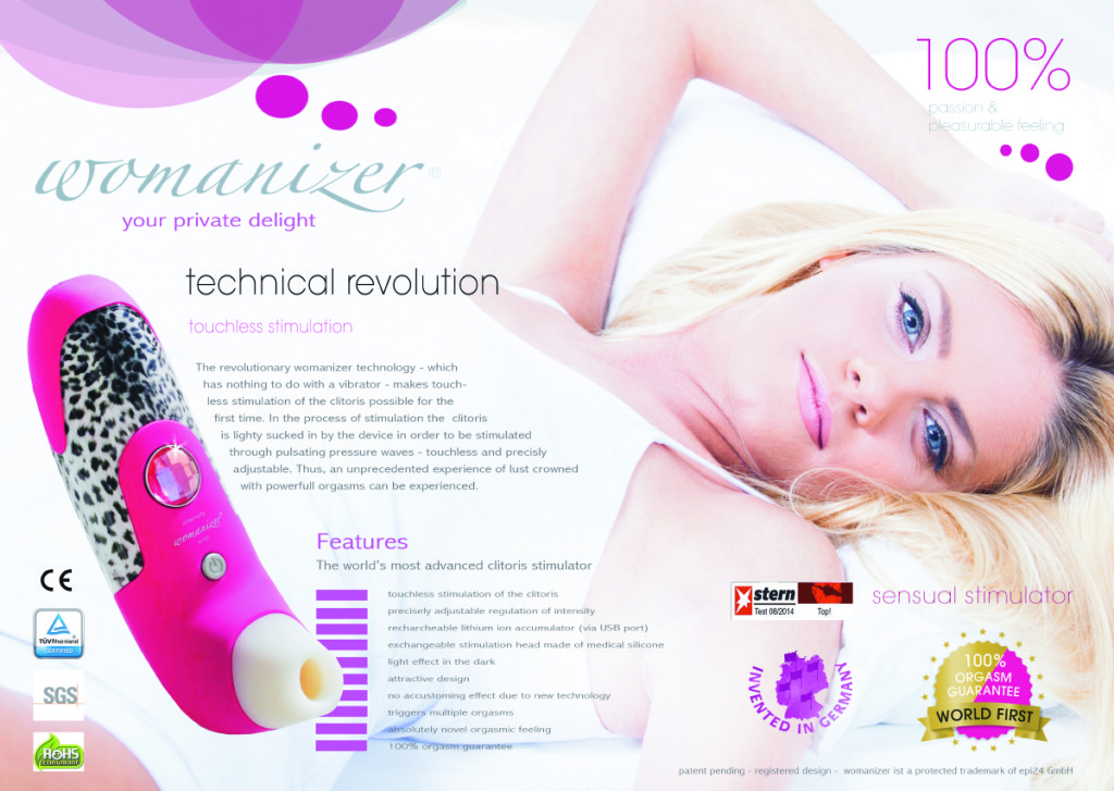 Womanizer - Flyer English