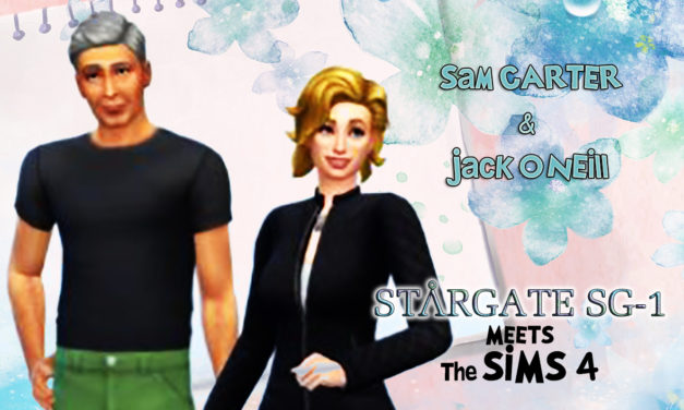 The Sims 4: Stargate SG-1 (Sam Carter and Jack O’Neill)